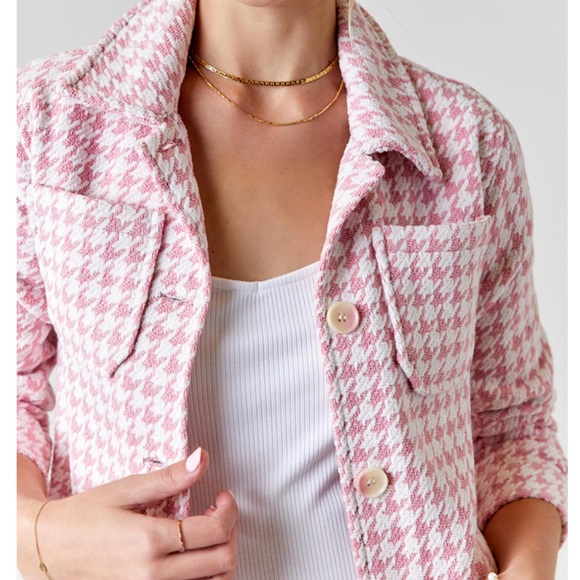 Pink spring jacket, NWT - Picture 3 of 8